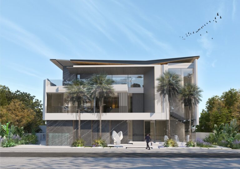 Dubai Hills Villa 23,301 Render Perspective View