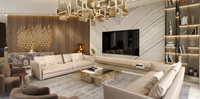 Palm Jumeirah Villa Modification Interior Renders