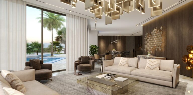 Palm Jumeirah Villa Modification Interior Renders